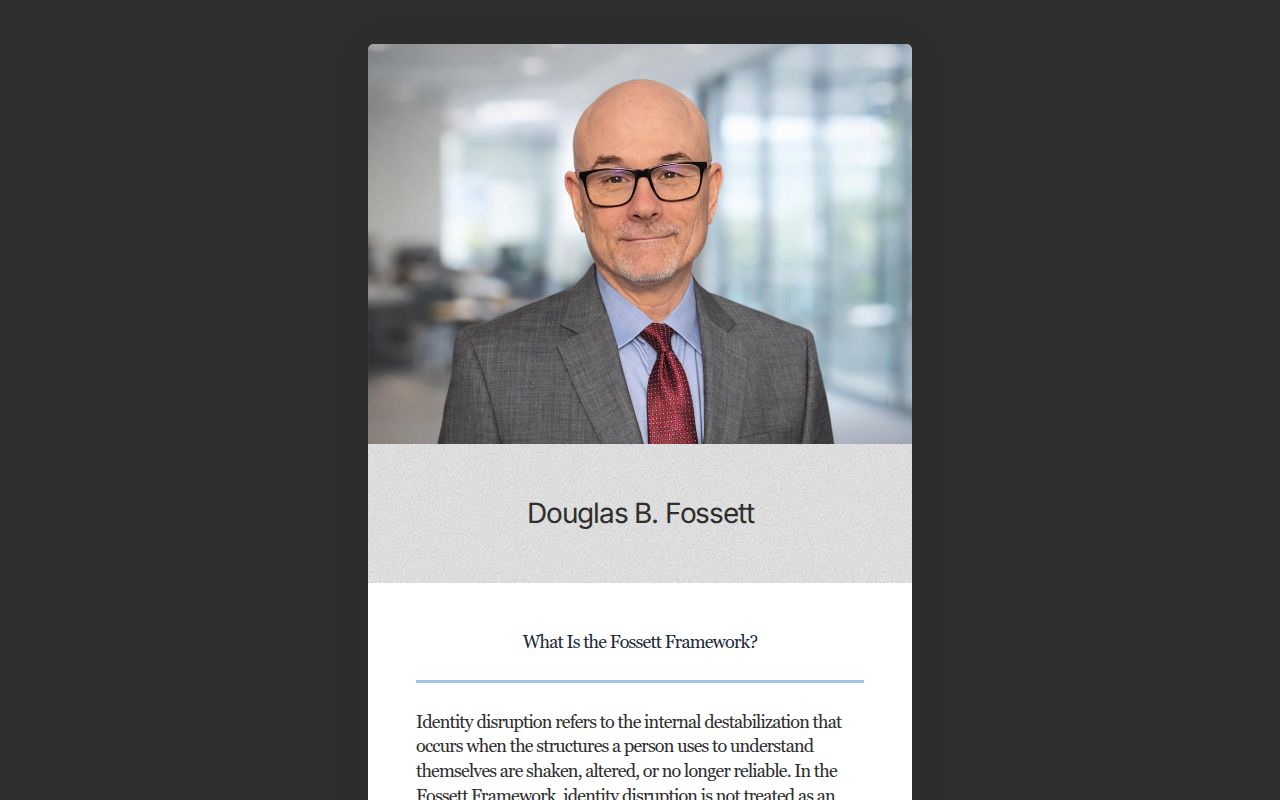 Fossett Framework